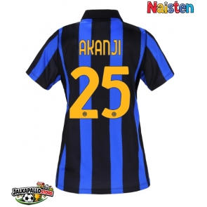 Inter Milan Manuel Akanji #25 Kotipaita Naisten 2026-27 Lyhythihainen Inter Milan Manuel Akanji #25 Kotipaita Naisten 2026-27 Lyhythihainen
